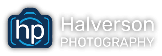 Halverson Photography School Photographer Iowa City logo shadow