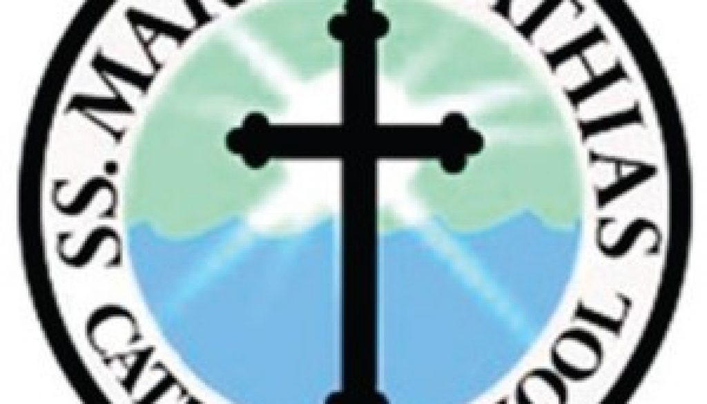 Halverson Photography School Photographer Iowa City District Saints Mary and Mathias Catholic School logo